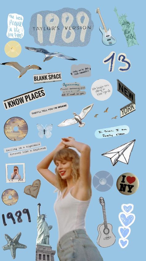 ~1989~ Taylor Swift 1989 Symbols, 1989 Doodles, Jean Jacket Diy, Space Baby, Diy Jacket, Taylor Swift 1989, New Romantics, I ❤ Ny, Embroidery Ideas