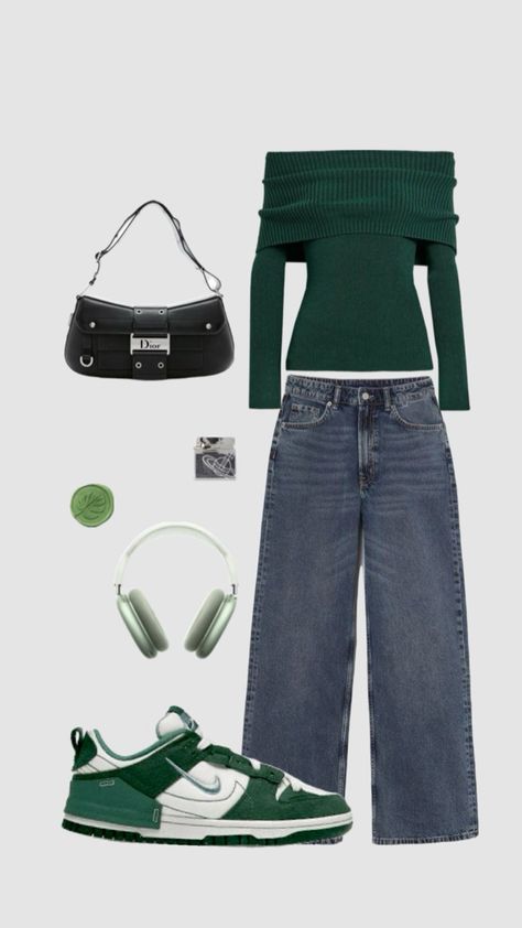 Vibes Outfit, Beauty Vibes, Vintage Beauty, Fish, Nike, Outfit Inspo, Green, Beauty