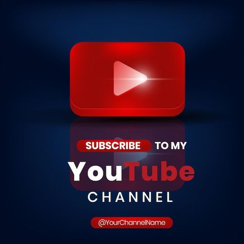 Subscribe to my youtube channel vector y... | Premium Vector #Freepik #vector #youtube-subscribe #subscription #youtube-button #subscribe Youtube Button, Youtube Poster, Yt Banner, Glossier Logo, Danish Image, Dj Images Hd, Welcome To My Youtube Channel, Channel Logo, Youtube Banner Design