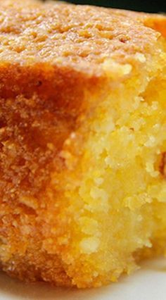 Lemon Polenta, Lemon Polenta Cake, Nigella Lawson Recipes, Polenta Cake, Savory Cakes, Polenta Cakes, Lemon Bread, Nigella Lawson, Cake Bars