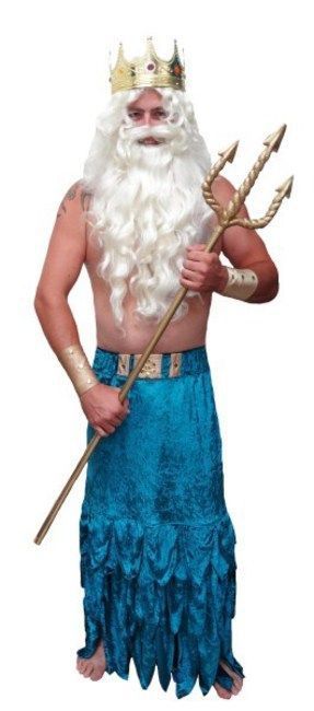 Magnificent King Triton Halloween Costume Ideas #disney #disneycharacters #halloween #halloweencostumes #halloweencostumeideas King Triton Costume, Merman Costume, Ursula Costume, Beach Costume, King Triton, Mermaid Parade, Villain Costumes, Mermaid Halloween, Diy Kostüm