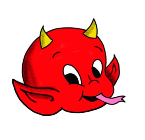 Follow me on IG @memochack Hot Stuff The Little Devil Drawing, Hot Stuff The Little Devil Tattoo, Hot Stuff Devil Tattoo, Hot Stuff The Little Devil, Demon Illustration, Devil Cartoon, Devil Tattoo, Graffiti Writing, Old School Tattoo Designs