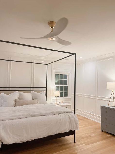 10 Ceiling Fans: for each splurge is a save version. I own, love, or recommend all 10 of these fans. Bedroom Ceiling Fan Ideas Modern, Master Bed Ceiling Fan, Primary Bedroom Ceiling Fan, Ceiling Fan Bedroom Master Suite, Bedroom Ceiling Fan Ideas, Modern Ceiling Fan Bedroom, Ceiling Fans For Bedrooms, Bedroom With Fan, Bedroom Fans