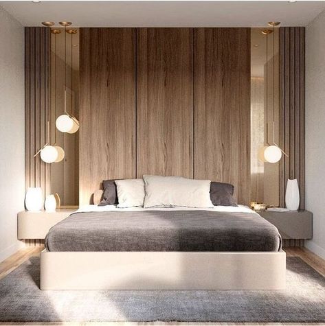 Master Bedroom Ideas Blog gives you some priceless bedroom mirrors to inspire you. #luxuryfurniture #interiodesign #designideas #roomideas #homeideas #interiordesignstyles #interiordesigninspiration #luxuryinteriordesign #homedécor #bedroommirror Apartemen Studio, Hiasan Bilik Tidur, Modern Luxury Bedroom, Bedroom Bed Design, Floor To Ceiling, Modern Bedroom Design, Bedroom Layouts, Contemporary Bedroom, Minimalist Bedroom