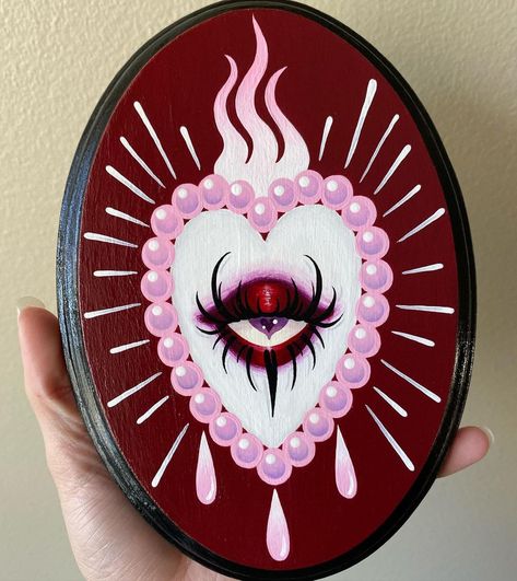 Witchy Painting Ideas, Witchy Painting, Acrylic Art Projects, Creative Drawing Prompts, Dark Art Drawings, Tattoo Flash Art, Flash Art, Creative Drawing, Mini Canvas Art