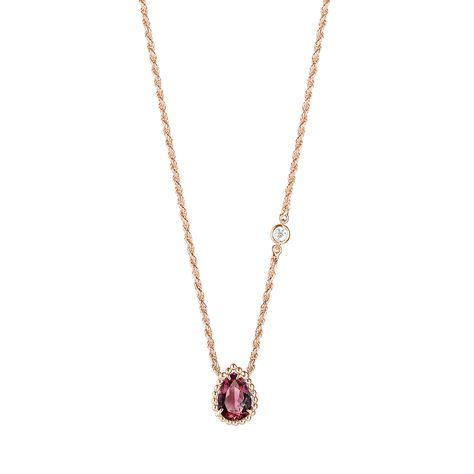 Luxury Pink Gold Pendant Jewelry, Pink Sapphire Pendant Jewelry, Boucheron Serpent Boheme Ring, Boucheron Serpent Boheme Necklace, Luxury Pink Sapphire Pendant Jewelry, Bond Street, Rhodolite Garnet, Pendant Set, Free Spirit