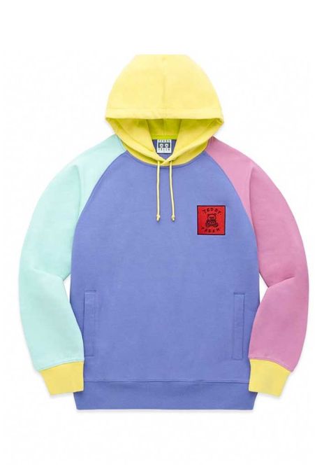 YouTuber Merch Is Taking Over The Streetwear Industry Youtuber Merch, Pastel Hoodie, Color Block Hoodie, Teddy Fresh, Color Blocking Outfits, Embroidery Hoodie, Fresh Color, Pastel Fashion, Nike Jacket