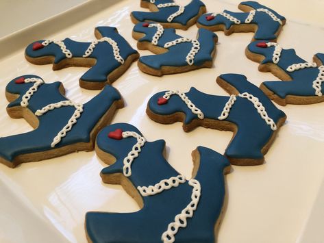 Nautical Wedding Cookies, Us Navy Cookies Decorated, Anchor Cookies Decorated, Sailing Cookies Decorated, Yacht Cookies Decorated, Anchor Cookies Royal Icing, Anchor Cookies, Beach Cookies, Cookie Business