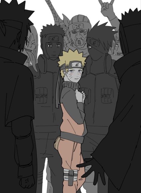 Naruto And Sasuke Kiss, Naruto Akatsuki Funny, Akatsuki Funny, Naruto Shippudden, Cool Pixel Art, Sasuke X Naruto, Naruto Sasuke Sakura, Naruto Comic, Naruto Shippuden Characters