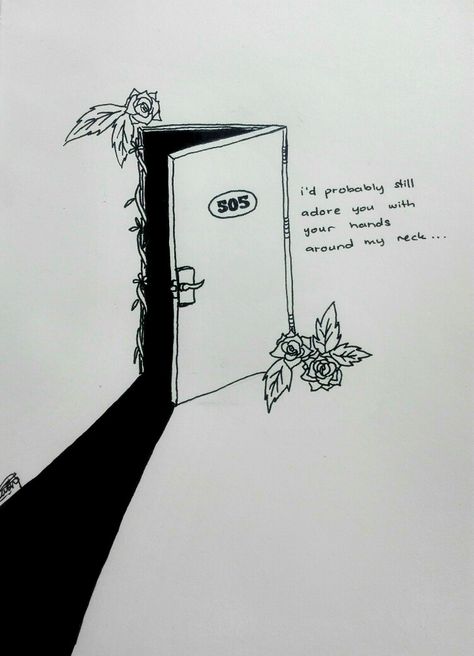 Just a random door I drew while listening to 505 Artic Monkeys Tatoos, 505 Tattoo Arctic Monkeys, Monkeys Tattoo Ideas, 505 Aesthetic, 505 Tattoo, Arctic Monkeys 505, Monkeys Tattoo, Arctic Monkeys Tattoo, 505 Arctic Monkeys