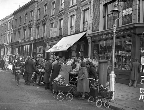 Portobello Road Market, Kennsington London 1950 the year I was born London 1950s, London Markets, Paddington London, North Kensington, Historical London, Portobello Road Market, Maida Vale, London Market, Scottish Ancestry