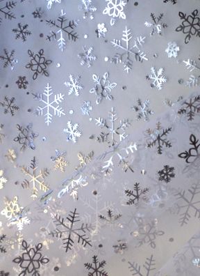 http://www.fabricdirect.com/ - for photo background. Snowflake Fabric, Frozen Costumes, Kids New Years Eve, Turquoise Branding, Frozen Costume, Creative Christmas Gifts, Event Decoration, Silver Fabric, Silver Snowflakes