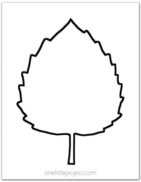 Aspen Leaf Template - More than 20 free printable fall leaf template pages to use for fall crafts and activities. Use the leaf outline as a pattern or stencil, or color and decorate them. Great leaf shapes to use for kids crafts! Fall Leaves Template Free Printable, Fall Crafts And Activities, Leaves Template Free Printable, Maple Leaf Template, Leaf Template Printable, Fall Leaf Template, Printable Leaves, Leaf Coloring Page, Autumn Leaves Art