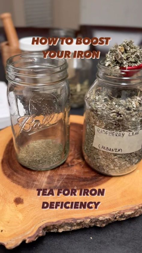 So I have a friend who’s been struggling with iron deficiency, so I decided to make her a tea blend 🌿👇🏾 This tea blend contains Raspberry leaf, Moringa, Yellowdock, Fennel seeds, peppermint, and Jamaican Cerasee 🌿🔥 This potent tea is great for those who have low iron count, high cholesterol and/or high blood pressure. This will bring balance 🌿 Drinking this tea is also great for promoting digestion! This iron builder is ideal for those who struggle with anemia 😬 P.S she said the tea taste Low Iron Remedies, Apothecary Supplies, Herb Remedies, Tea Blends Recipes, Raspberry Leaf, Diy Aromatherapy, Iron Deficiency, Tea Diy, Valerian Root