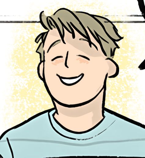 How To Draw Nick Nelson, Comic Nick Nelson, Heartstopper Drawings Easy, Nick Heartstopper Icon, Heartstopper Desenho, Dibujos Heartstopper, Heartstopper Dibujos, Nick Nelson Comic, Heartstopper Drawings