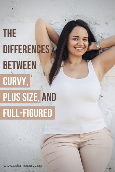 The Differences Between Curvy, Plus Size, And Full Figured | Color Me Curvy Medium Size Body Outfits, Hourglass Body Shape Fashion, Apron Belly, Plus Size Body Shapes, Hourglass Figure Outfits, Plus Size Capsule Wardrobe, Hourglass Outfits, Shein Plus Size, Curvy Body Types