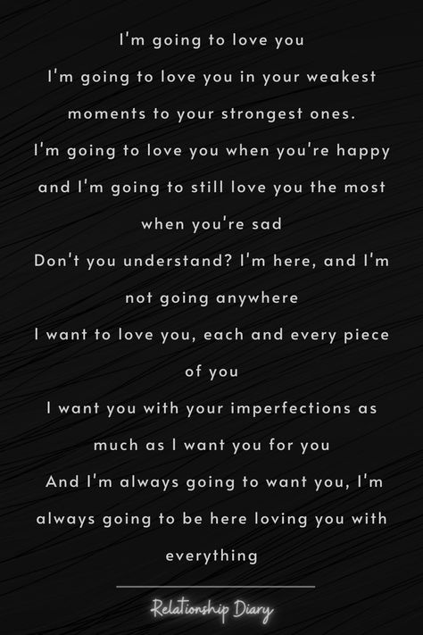 #lovequotesforher #lovequotesforhim #relationshipquotes #couplegoals #lovelife #relationshipstatus #relationshiptexts You Know It’s Love When, Im Worried About You Love, I’m So In Love Quotes, Im Not Easy To Love Quotes, I Think I’m In Love With You, Im Not Going Anywhere Love Quote, I’m Obsessed With You, I’m In Love With You, Im So In Love With You