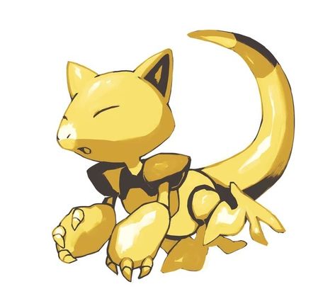 https://www.pixiv.net/en/artworks/57964171#big_28 Abra Pokemon, Alakazam Pokemon, Pokemon Pins, Im Weak, Pokemon Drawings, Pocket Monsters, Pokemon Art, Blue Gold, Red Blue