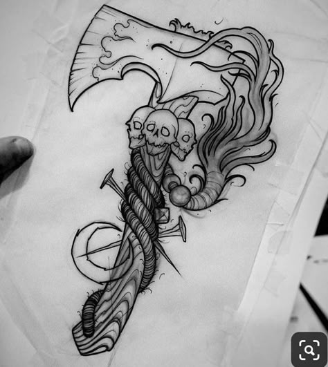 Gotik Tattoo, Arte Doodle, Norse Tattoo, Nordic Tattoo, Geniale Tattoos, Tattoo Stencil Outline, Badass Tattoos, Tattoo Art Drawings, Viking Tattoos