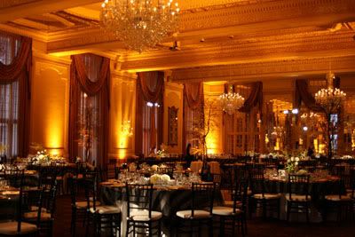 Beautiful gold uplighting Corporate Gala, Uplighting Wedding, Aisle Planner, Wedding Ambiance, Brunch Decor, Lake Of The Ozarks, An Affair To Remember, Wedding After Party, Dream Wedding Venues