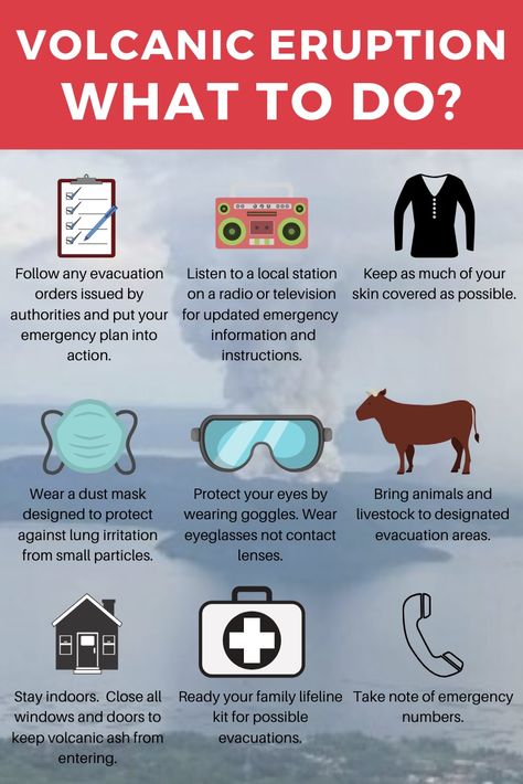 When a disaster occurs 😱, how are you going to survive? The key to effective disaster prevention is planning. To learn more, click here 👇👇👇. #emergency #preparedness #survival #EmergencyPreparedness #DisasterPreparedness #PracticalPreparation Volcanic Eruption Preparedness, Before Volcanic Eruption, Emergency Preparedness Kit List, Family Emergency Plan, Emergency Preparedness Food Storage, Emergency Preparedness Food, Volcano Eruption, Volcanic Eruption, Emergency Preparedness Kit