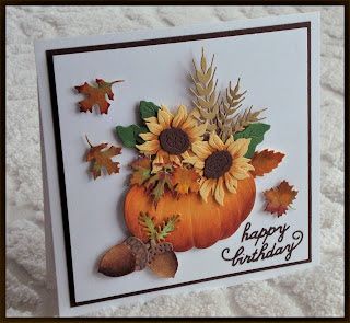 Fall Birthday Cards Diy, Diy Fall Birthday Cards, Fall Themed Birthday Cards, Fall Birthday Card Ideas, Thanksgiving Cards Handmade Ideas, Sunflower Cards Handmade, Thanksgiving Homemade Cards, Autumn Sunflowers, Fall Cards Handmade