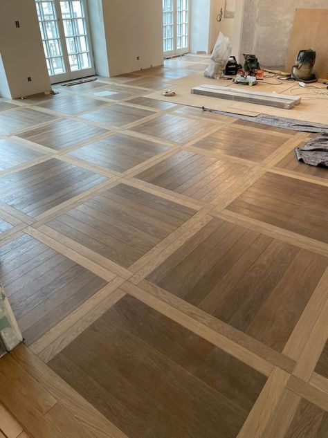 Boutique Flooring, Action Hacks Diy, Dining Room Floors, Action Hacks, Penthouse Bedrooms, Wood Floor Design, Dining Room Floor, Fireplace Wood, Baby Bar