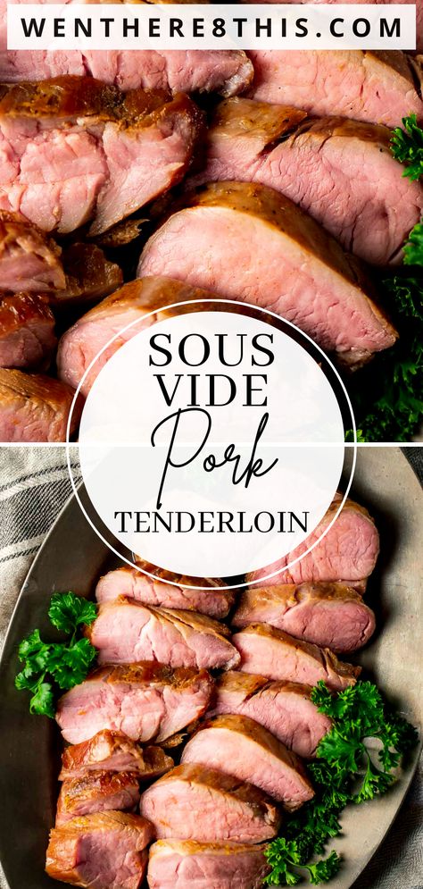 Pork Loun, Pork Tenderloin Sous Vide, Sous Vide Recipes Beef, Sous Vide Pork Loin, Sous Vide Pork Tenderloin, Pork Tenderloin Marinade, Sous Vide Pork, Boneless Pork Loin, Solar Oven