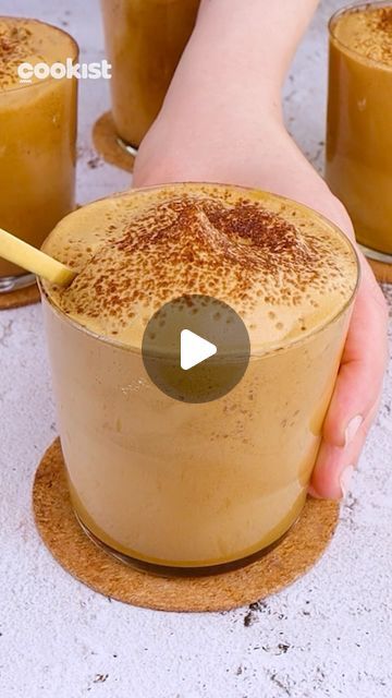 Coffee Mousse, Iced Drinks Recipes, Easy Coffee Recipes, Desserts With Biscuits, Cup Of Milk, Drink Recipes Nonalcoholic, Recipes Appetizers And Snacks, Mousse Recipes, Ice Coffee Recipe