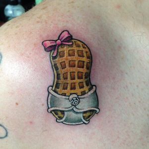 Peanut Tattoo, Butter Tattoo, Angel Wings Halo, 3 Tattoo, Nutter Butter, Dad Tattoos, Baby Tattoos, Beautiful Tattoos, Future Tattoos