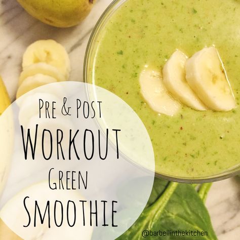 green smoothie, paleo smoothie, kale smoothie, pre workout smoothie, post workout smoothie, toddler smoothie, meal replacement Smoothie Post Workout, Smoothie Meal Replacement, Fitness Smoothies, Smoothie Kale, Pre Workout Smoothie, Workout Smoothie Recipes, Workout Drinks, Paleo Snack, Easy Green Smoothie