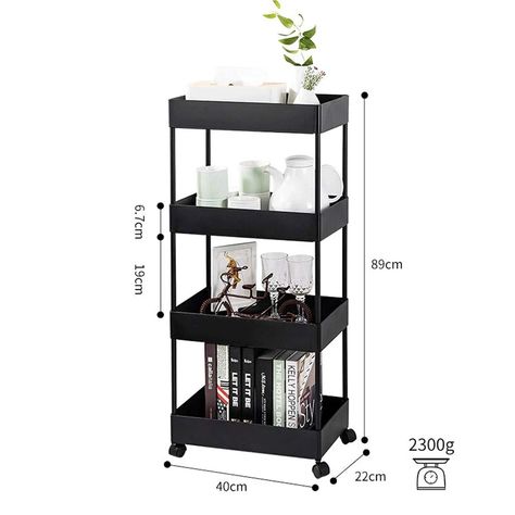 ZeroLife 4 Tier Slim Storage Cart Mobile Shelving Unit Organizer Slide Out Storage Rolling Utility Cart Tower Rack For Kitchen Bathroom Laundry Narrow Places & Reviews | Wayfair Slide Out Storage, Slim Storage Cart, Rolling Shelves, Slim Storage, Organization Cart, Rolling Utility Cart, Mobile Shelving, Metal Cylinder, Rolling Cart