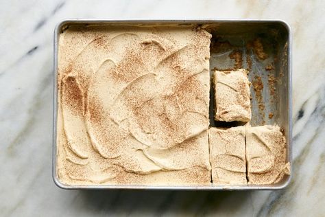 RECIPE: Six different milks give this cake unique consistency, taste | Arkansas Democrat Gazette Caramel Mousse, Condensed Coconut Milk, Tres Leches Cake Recipe, Melissa Clark, Leches Cake, Tres Leches Cake, Warm Cake, Nyt Cooking, Tres Leches