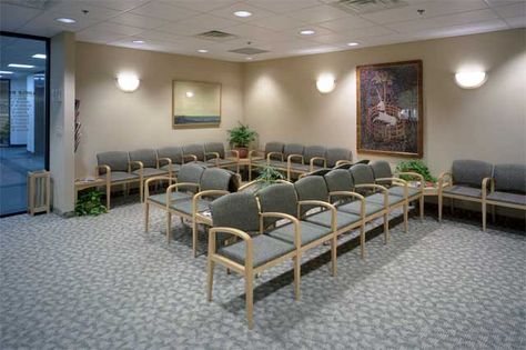 lighting and color scheme Hospital Interior Design Reception Areas Waiting Rooms, Medical Office Lobby Waiting Area, Hospital Ceiling, Clinic Waiting Area, Hospital Waiting Area Design, Healthcare Reception, Hospital Concept, Hospital Waiting Area, Hospital Opd Waiting Area