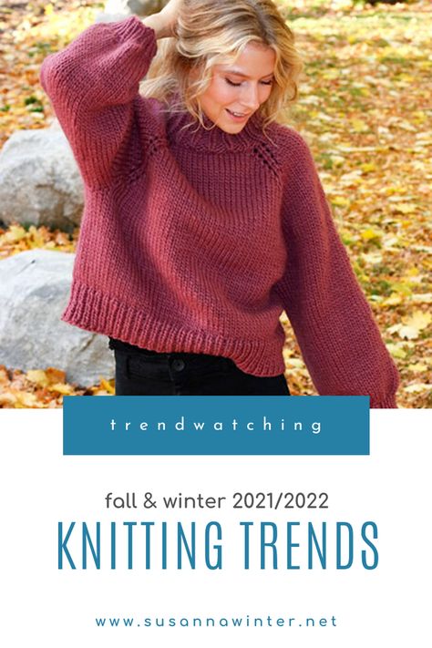 Big Knit Sweaters, Knitting Short Rows, Oversized Cropped Sweater, Cropped Sweaters, Baby Cardigan Knitting Pattern Free, Knitwear Trends, Tunisian Crochet Hook, Autumn Knitwear, Sleeveless Sweater Vest