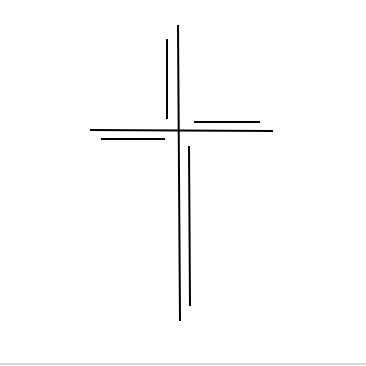 Double Cross Tattoo, Simple Line Work Tattoo For Men, Cross Simple Tattoo, Geometric Cross Tattoo, Simple Cross Tattoo For Men, Cross Design Tattoo, Minimalist Cross Tattoo, Christian Tattoo Ideas For Men, Crucifix Tattoo