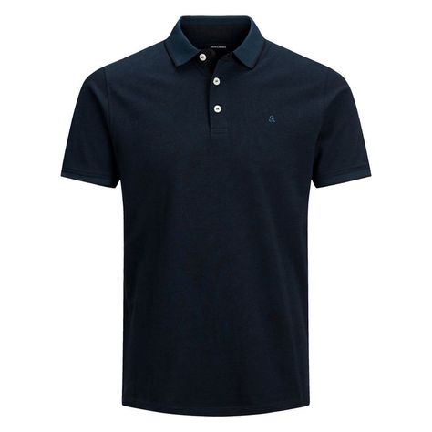 Brand: Jack Jones. Gender: Men. Type: Polo. Color: Blue. Pattern: Plain. Sleeves: Short Sleeve. Collar: Classic. Fastening: Buttons. Season: Spring/Summer. Slim Fit Polo Shirts, Polo Blue, Cotton Polo Shirt, Mens Plus Size, Camisa Polo, Cotton Polo, Mens Polo Shirts, Blue Pattern, Primavera Estate