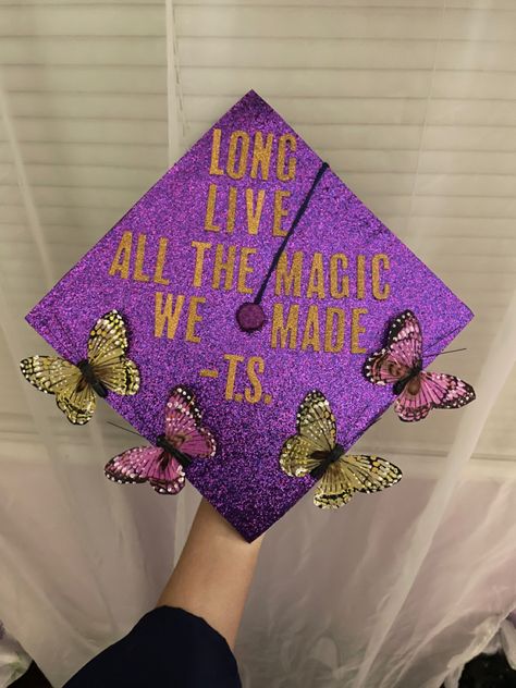 Coldplay Graduation Cap, Long Live Taylor Swift Graduation Cap, Long Live Graduation Cap, Taylor Swift Inspired Graduation Caps, Graduation Cap Designs Taylor Swift, Taylor Swift Graduation Cap, Taylor Swift Graduation, Graduation Hats, College Grad Cap Ideas