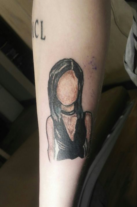 Faceless girl tattoo by Ray Young Faceless Tattoo, Faceless Girl, Detailed Tattoo, Tattoo Design Ideas, Girl Tattoo, Tattoo Images, Fish Tattoos, Tattoo Design, Girl Tattoos