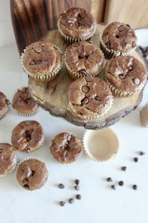 Healthy Banana Chocolate Chip Muffins Healthy Banana Chocolate Chip Muffins, Banana Chocolate Chip Muffins Healthy, Paleo Banana, Living Simply, Banana Chocolate Chip Muffins, Healthy Banana, Paleo Lifestyle, Banana Chocolate, Healthy Food List