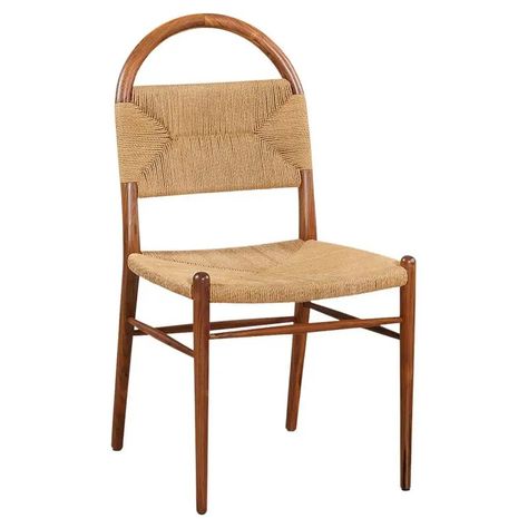 lemieux walnut Minimalist Chair, Wood Arch, Large Armchair, Comfy Chairs, French Oak, Ballard Designs, Side Chairs Dining, Solid Walnut, Side Chair