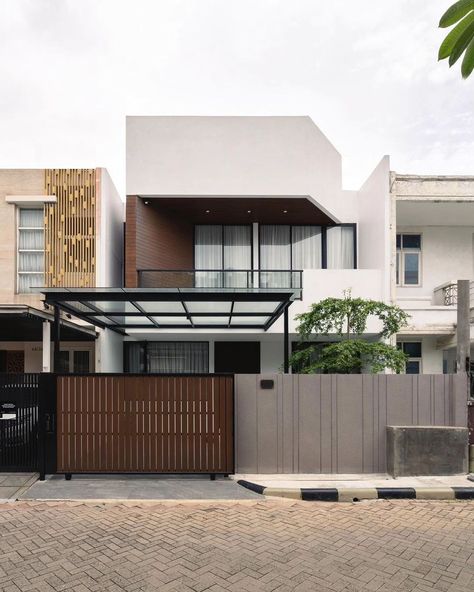 Minimalist Facade, Architect Aesthetic, Y2k Japan, Japandi House, Modern Japanese House, Small Modern Home, Modern House Facades, House Gate Design, Architecture Model House