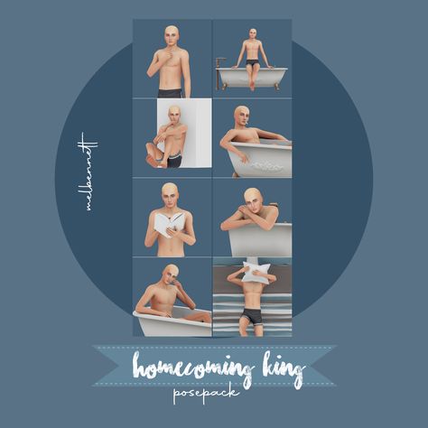 Sims 4 Model Poses Male, Sims 4 Bath Poses, Sims 4 Bed Poses, Sims 4 Bathtub Poses, Ts4 Male Poses, Sims 4 Pose Packs Pregnant, Homecoming King, Group Poses, Sims 4 Cc Packs