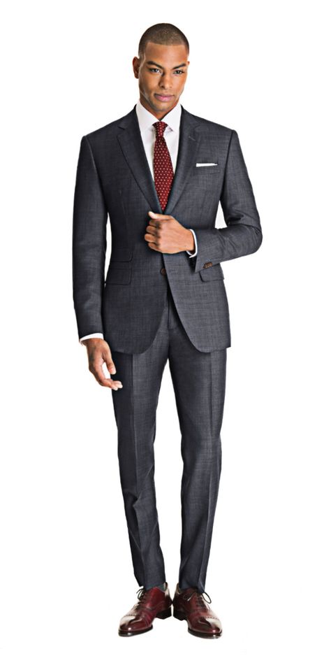 Charcoal Suit Combinations, Charcoal Grey Suit Men, Dark Grey Suit Men, Terno Slim Fit, Mens Wardrobe, Terno Slim, Sharkskin Suit, Grey Suit Men, Dark Gray Suit