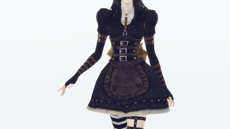 https://plazasims.tumblr.com/post/163257551933/character-alice-from-alice-madness-returns-new Steampunk Hairstyles, Madness Returns, Sims 4 Anime, Steampunk Dress, Alice Madness Returns, The Sims 4 Packs, Sims 4 Game Mods, Alice Madness, Sims 4 Dresses