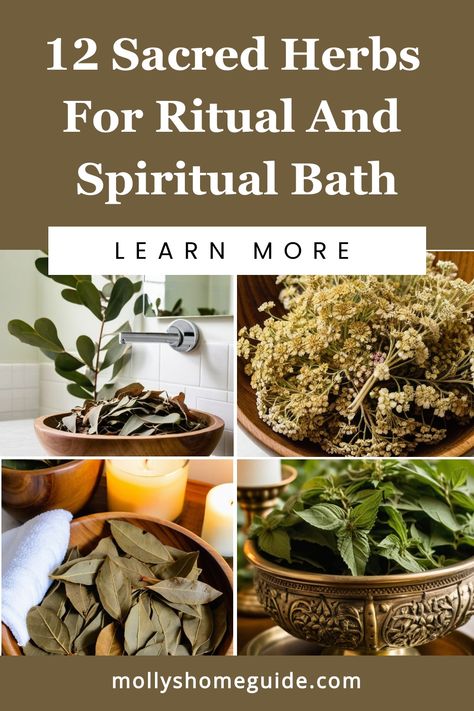 Enhance your spiritual practice with the power of herbs for ritual and spiritual baths. Elevate your bathing experience by incorporating Herbs for ritual and Spiritual bath into your routine. Explore the benefits of Spiritual baths for cleansing, purifying, and manifesting intentions. Create a Bath tea for ritual that supports your journey of personal growth and self-discovery. Dive into the world of Herbalism with Herbs for psychic development to enhance intuition and connection with higher gui Manifestation Bath Ritual, Green Tea Bath Benefits, Salt Bath Benefits Spiritual, Sunday Rituals Witch, Yerba Santa Benefits, Spiritual Herbalism, Spiritual Bath Recipes, Cleansing Bath Ritual, Salt Bath Benefits