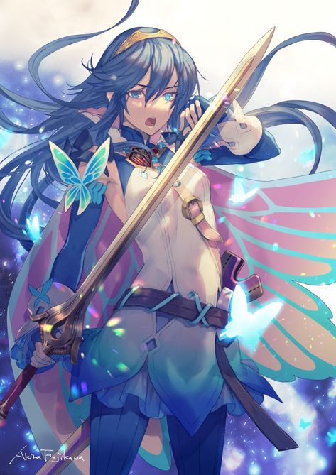 Fire Emblem Heroes Falchion Fire Emblem, Lucina Fire Emblem, Fire Emblem Characters, Fire Emblem Awakening, Fire Emblem Heroes, Warrior Princess, Character Design References, Dragon Age, Artist Names