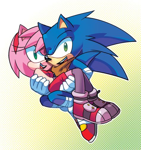 Sonic And Amy *Now on Redbubble!* by ProBOOM on DeviantArt Sonic X Shadow Fanart, Sonic Y Amy, Human Shadow, Sonamy Comic, Current Obsession, Sonic And Amy, Sonic 3, Sonic Franchise, Hedgehog Art