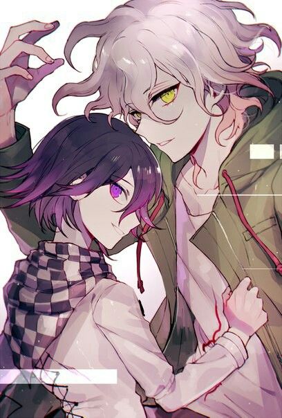 Nagito Komaeda// Kokichi Ouma Kokichi Aesthetic, Kokichi And Nagito, Nagito And Kokichi, Danganronpa Nagito, Komaeda Nagito, Spike Chunsoft, New Danganronpa V3, Kokichi Oma, Kokichi Ouma