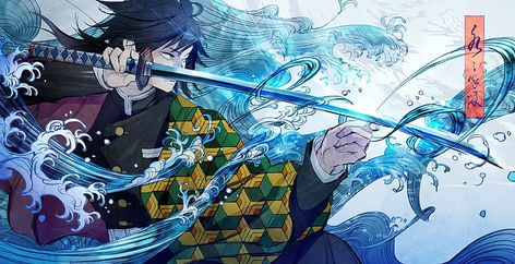 Anime, Demon Slayer: Kimetsu no Yaiba, Giyuu Tomioka HD wallpaper Anime Computer Wallpaper, Anime Wallpaper 1920x1080, Hd Anime Wallpapers, Japon Illustration, Cool Anime Wallpapers, Character Wallpaper, Wallpaper Pc, Slayer Anime, Anime Background